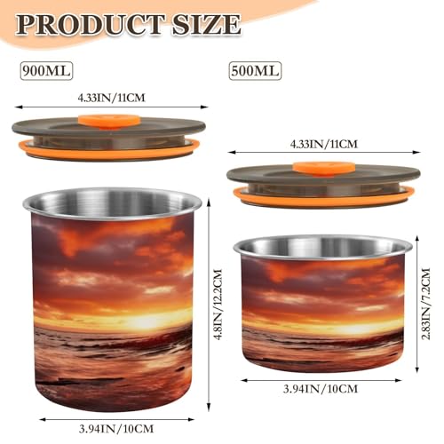 Envase Hermético de Acero para Café 500ml ATTX miniatura 2