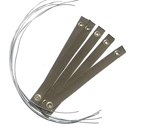 MIGHTY109 Heavy Duty Tree Straps with Guying Deluxe Package, 6 Pack