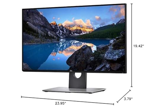 Image of 2019 Dell UltraSharp U2718Q 27 inch HDR IPS LED 4K UHD Monitor, 3840 x 2160 Resolution, 5ms Response Time, 1300:1 Contrast Ratio, 60Hz Refresh Rate, Aspect Ratio 16:9, HDMI, USB 3.0, Black