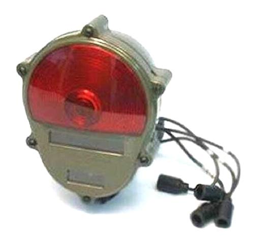 Tail-Light w/Green Plastic Housing&Red Lens; 11614157 MS52125-2 6220008801625