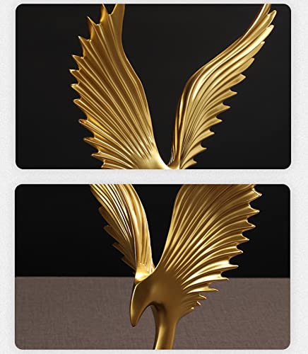 Figura Decorativa Águila con Alas Extendidas Oro miniatura 7