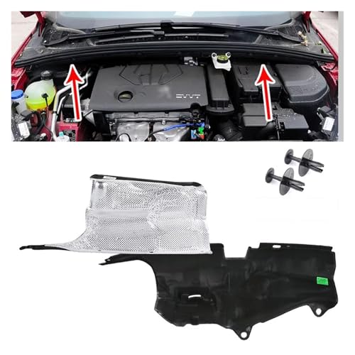 Coussin d'isolation pour capot Peugeot 308 et 408 T7 de 2007 à 2013