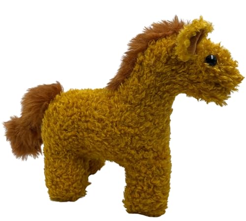 Image of Tickles Horse Soft Stuffed Plush Animal Toy for Kids Boys & Girls Birthday Gift (Size: 25 cm, Color: Brown)
