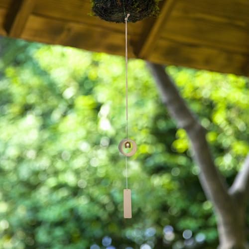 Campanas de Viento de Bambú con Sonidos Relajantes de Tono Profundo 6