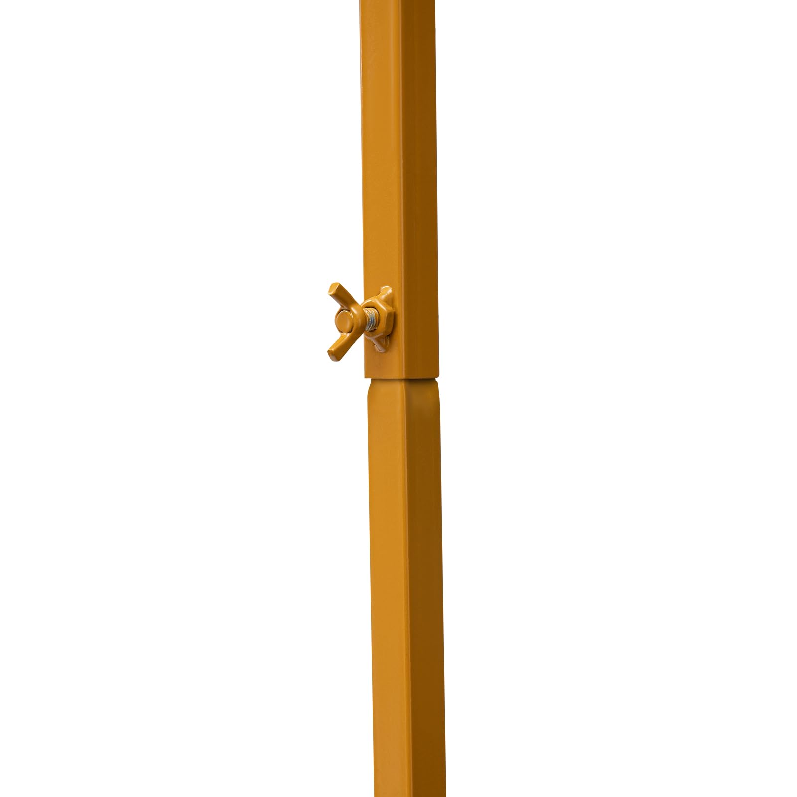 Arco di nozze in metallo, 2,4 x 2,4 m, per cerimonia, sfondo quadrato, per matrimoni, compleanni, feste (oro)