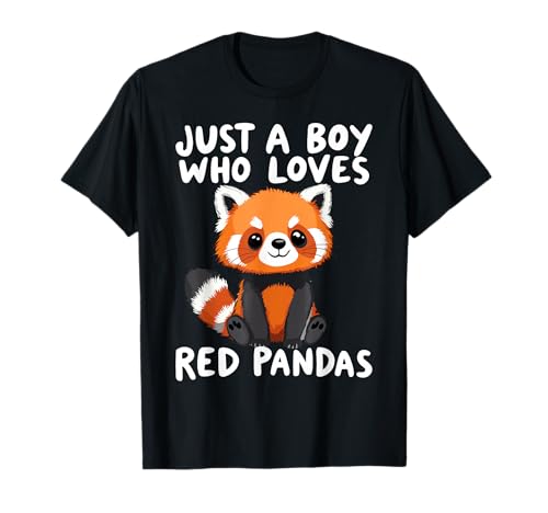 Panda rojo, Niños | Solo un niño que ama los pandas rojos Camiseta