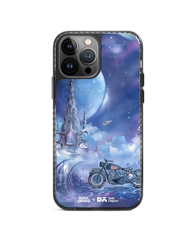 Image of DailyObjects The Space Odyssey Stride 2.0 Magnetic Case Cover Compatible with iPhone 14 Pro Max | Wireless Charging Slim Back Cover | 2 Layer Edge Protection & Shockproof