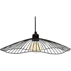 Atmosphera – Suspension en métal Filaire Noir D34 cm Galt