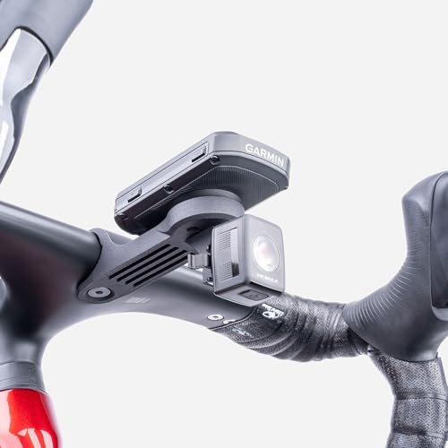 Support compteur vélo carbone imprimé 3D pour Garmin Edge et Trek