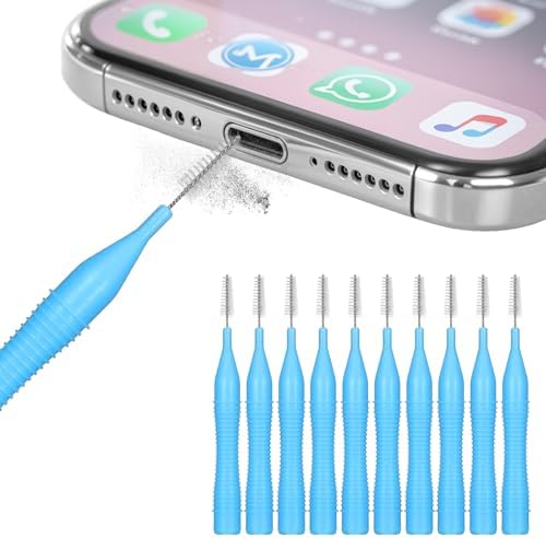 10 Pack Cell Phone Cleaning Kit, Anti-Clogging Mini Brushes Clean...