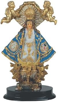 5" Inch San Juan de los Lagos Our Lady of Saint St Santa Mexico Statue Figurine
