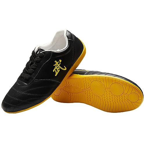 JiuQing Tai Chi Shoes Men Women Martial Arts Shoes Soft Bottom Barefoot Kung Fu Training Shoes for Wing Chun Qi Gong