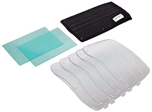 3M Speedglas Welding Starter Kit 9100X 06-0201-20, For 3M 9100 Series ADF, ANSI Z87.1-2010, Outside Protection Plates, Inside Protection Plates, and Sweat Pad