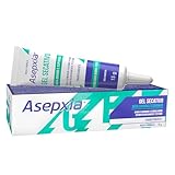 Asepxia Gel Secativo Antiacne 15 g – Seca Cravos e Espinhas Rapidamente – Fórmula Hidro-Force Transparente para Pele Oleosa e Mista – Dermatologicamente Testado