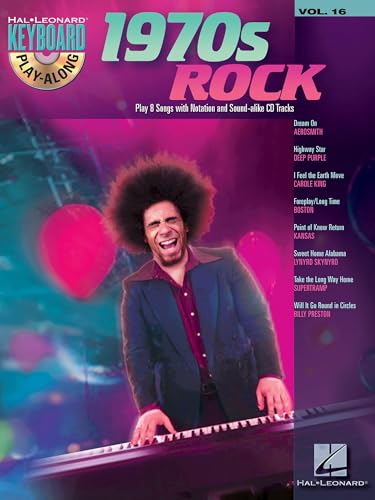 1970s Rock: Keyboard Play-Along Volume 16 (Hal Leonard...