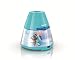 Philips 717690848 Disney Frozen 2-in-1 Projector and Night Light, Blue