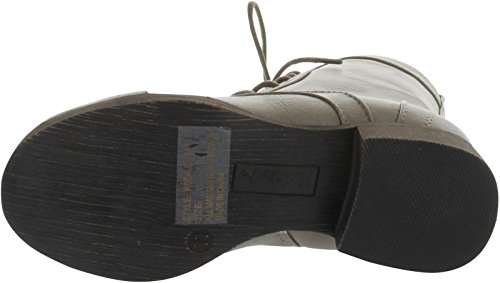 Rosalie32k Lace-Up Kids Military Combat Boot Zipper Children's Shoes4