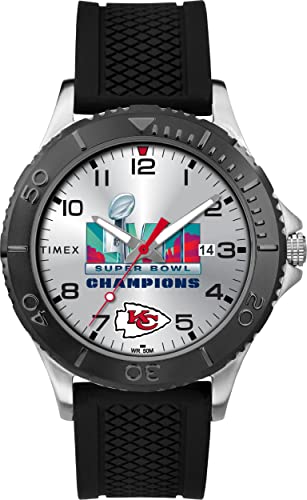 Montre NFL Kansas City Chiefs Timex pour homme édition Super Bowl 2023