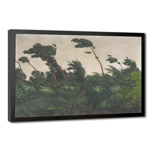 The Wind 1910 Felix Vallotton toile déco murale prête à poser