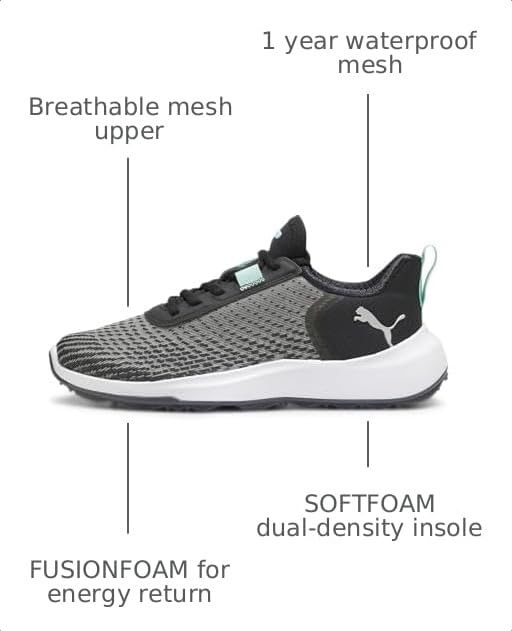 Image of PUMA GOLF Fusion Crush Sport Women's Sneaker, 8 White
