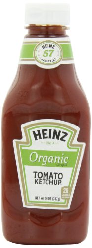 Heinz Ketchup Organic, 14 Ounce (Pack of 6)