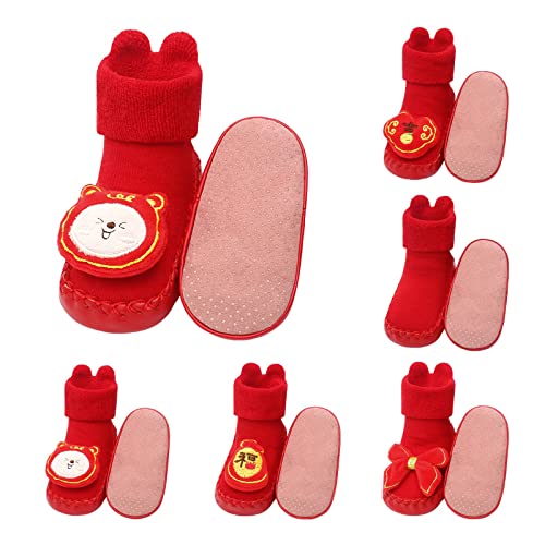 Children Toddler Shoes Autumn and Winter Boys and Girls Floor Socks Shoes Warm and Comfortable Chinese Toddler Shoes 63