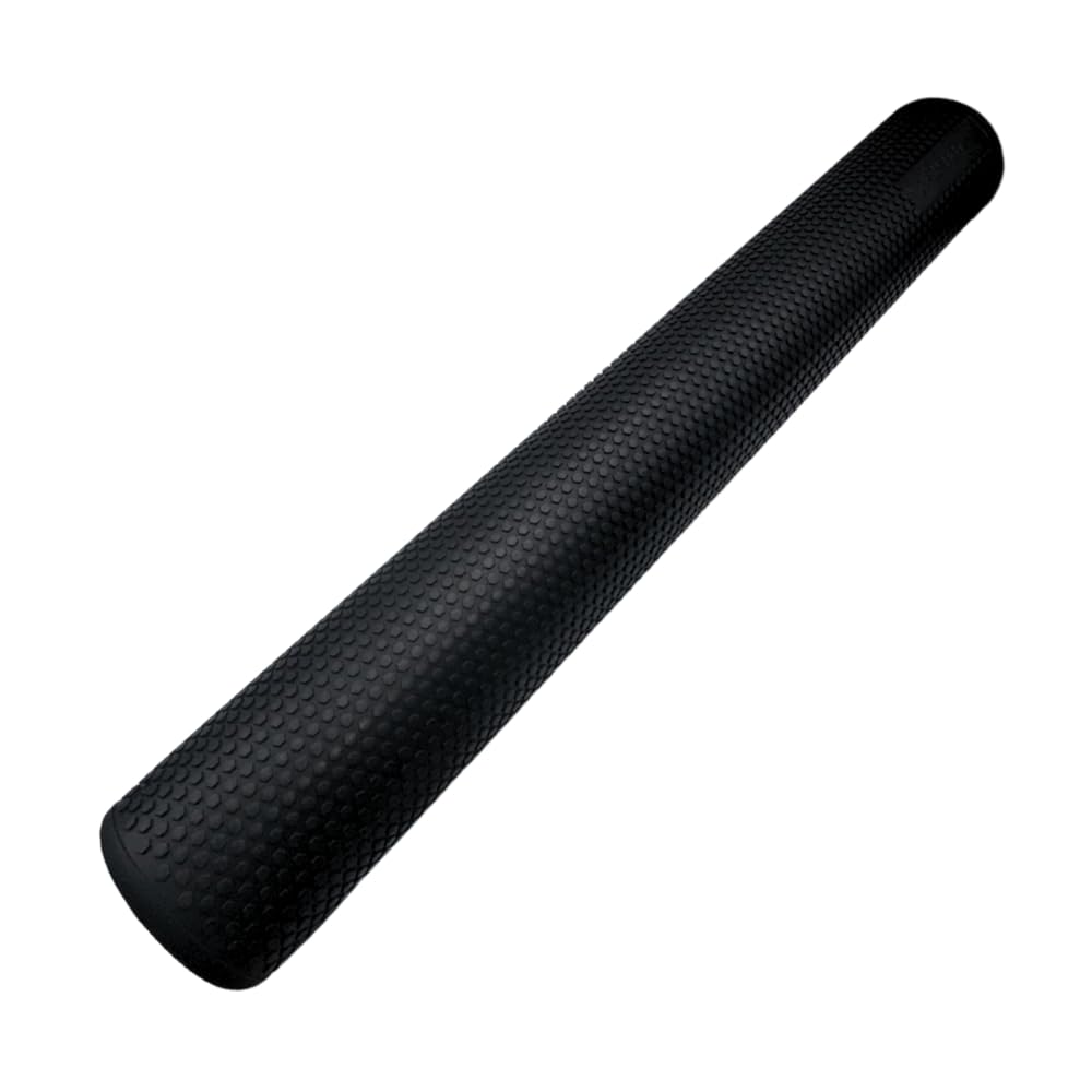 RUSTER - Foam Roller - Rodillo de Masaje Muscular - 101 x 15 x 15 cm - Recuperación y Alivio de Dolor - Material: Goma Eva - Color Negro - Yoga/Pilates - Superficie Granulada - Rodillo Miofascial
