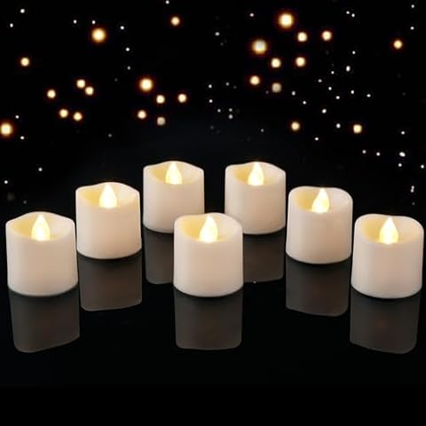 Homemory Vovite Tea Lights, 12 Pack Cover
