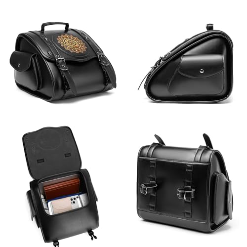 Sac de selle de moto imperméable et facile à installer - 3