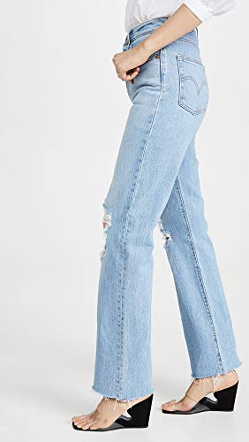 Levi's ribcage full length ripped women's jeans Clearance