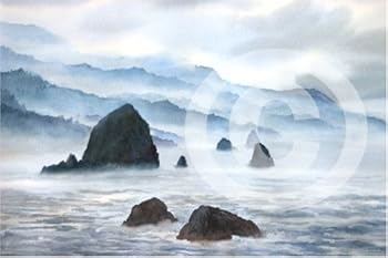 DVD-R Painting Across America - The Oregon Coast with Susie Short Book