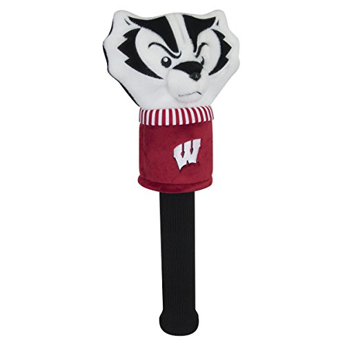 Team Effort Wisconsin Badgers Mascot Headcover - Sock, Medium