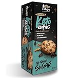 1 Attimo in Forma Biscotti Proteici Keto per Dieta Chetogenica Senza Zuccheri Aggiunti 160 gr | Basso Contenuto di Carboidrati, Ricco di Fib …