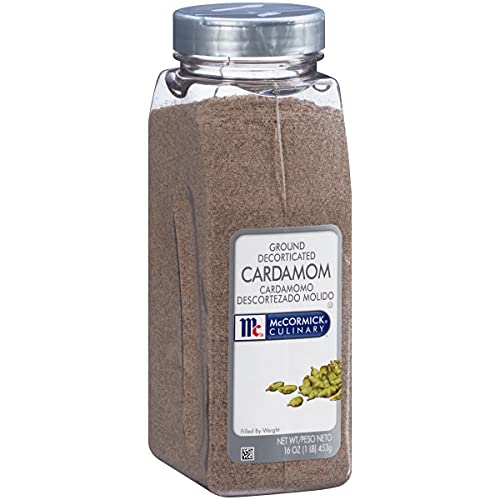Mccormick Culinary Ground Cardamom Powder, 16 Oz - One 16 Ounce Container Of Ground Cardamom Spice, Perfect In Curries, Stews, Pastries And Cakes #TOP29