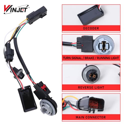 Winjet WJ20-0696WH Led Tail Lights Converter Wire Kit thumb #1