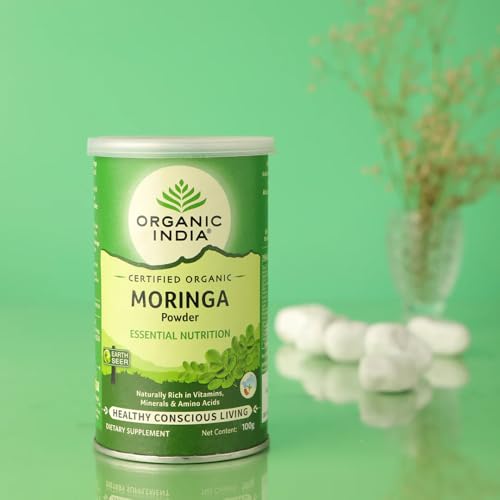Organic India Moringa Powder - 100 g - Image 5
