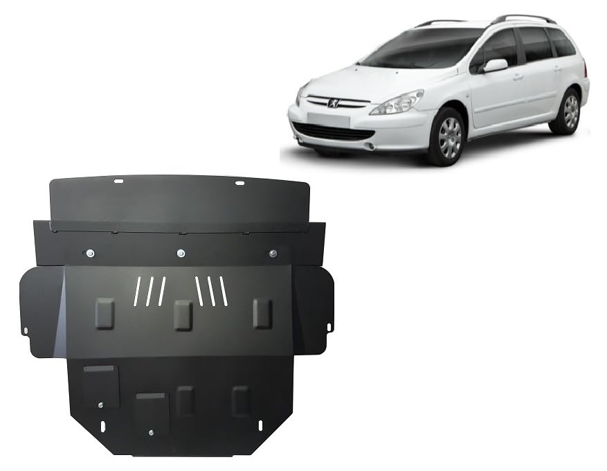 Protection sous moteur métallique Peugeot 307 blindage robuste Scut Protection