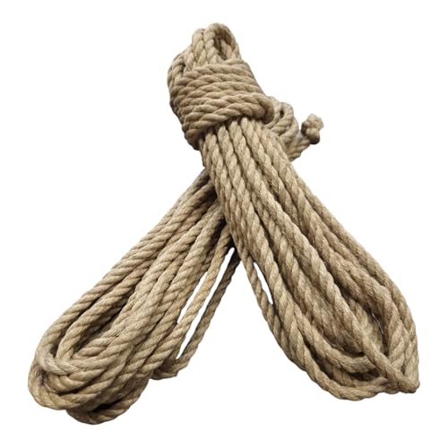 best_rope24 Shibariseil Bondageseil Premium Hanfseil 1 x 8m Bondage Seil für Kinbaku Shibari BDSM Seil für Bondage Selbst Bondage Hochwertiges Bondagejuteseil Erwachsene