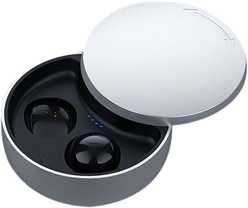 JNXIKOU Invisible Wireless Bluetooth Earbuds for Side Sleepers,Smallest Invisible Sleep Headphones,Comfortable Noise Blocking Wireless Headphones for