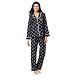 Betsey Johnson Women's Packaged Flannel Pajama Set