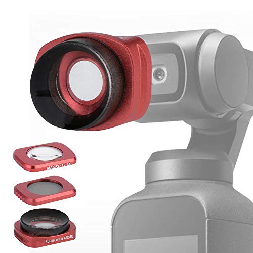 Kit objectif grand angle macro CPL pour caméra gimbal 3 pièces