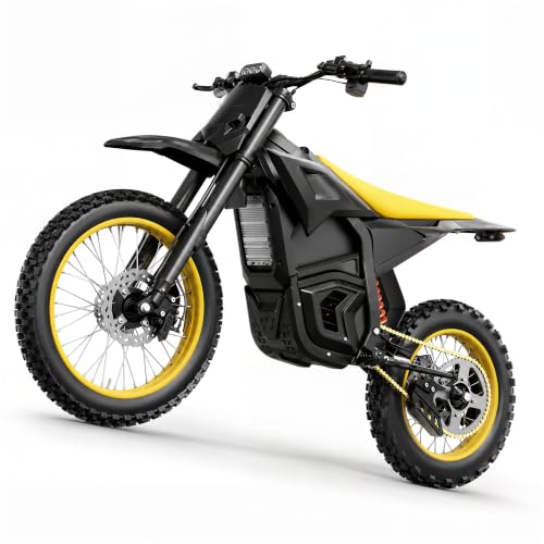 EVOKUN Q1 Electric Dirt Bike, 1500W Peak Mid- Drive Motor E Dirt Bike