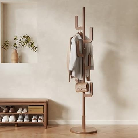 KASLANDI Freestanding Coat Rack Cover