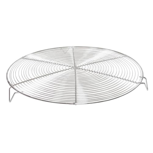 GOBEL - Volette Tissée INOX Ø20 cm – Grille Multifonction pour Refroidir, Égoutter et Glacer – Qualité Professionnelle