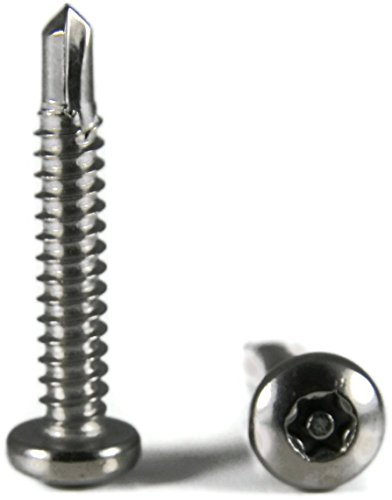 Tornillos Torx Pan Auto-Perforantes Acero Inoxidable #8 x 1/2 Pack 25
