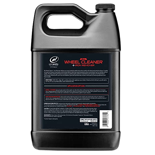 Image of Turtle Wax 53760 Hybrid Solutions Pro All Wheel Cleaner and Iron Remover, 1 Gallon, Black, 128 Fl Oz. (Pack of 1)