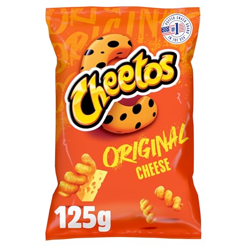 Cheetos Twisted Original Cheese Corn Puffs Sharing Crisps 125g