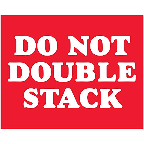 Box Partners 8 x 10 - Do Not Double Stack Labels