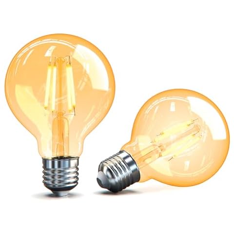 Yexati Vintage Edison LED Light Bulb 4W Cover