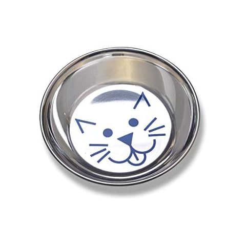 Van Ness Whisker-Friendly Stainless Steel Cat Bowl Cover